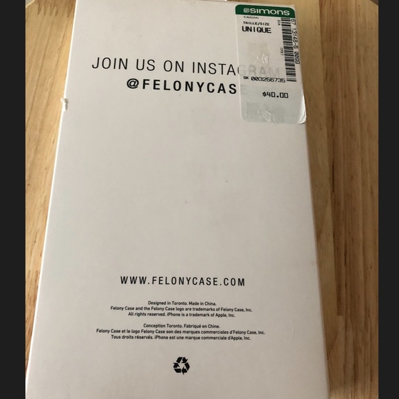 Felony Case purple holographic 3  iPhone X/Xs case NWT - Picture 4 of 4